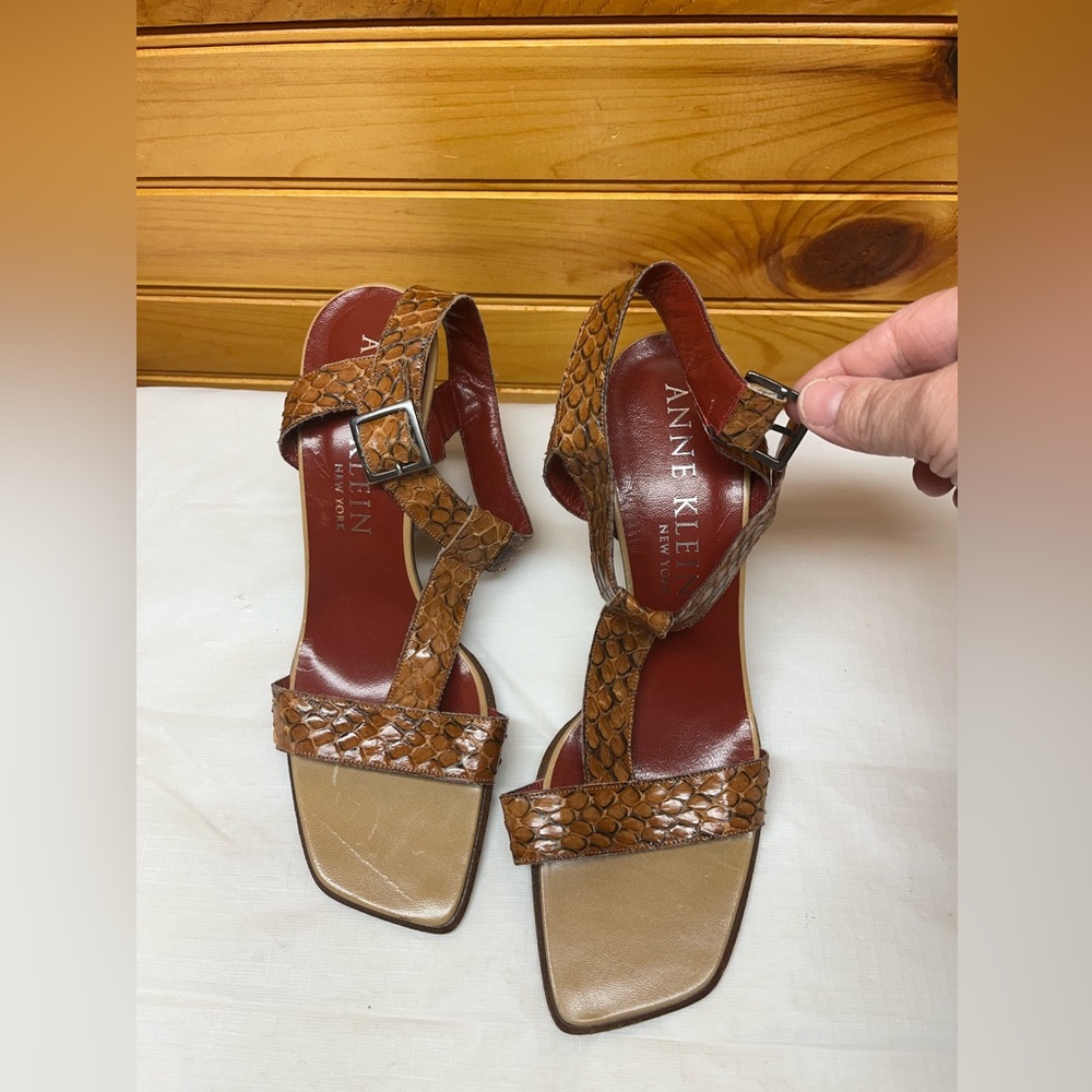 Anne‎ Klein New York Snake Sandals